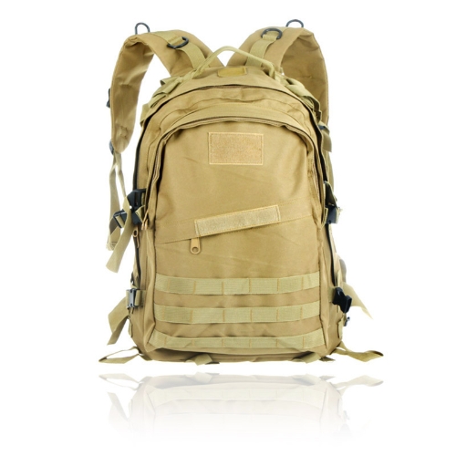 Outdoor Molle Military Tactical Backpack Rucksack Camping Traveling Hiking Trekking Bag 40L Earth