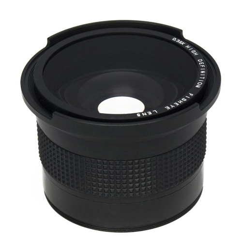 58 mm 0.35X Wide Fisheye Lens with Bag for Canon Nikon Sony Pentax 58mm DSLR Camera