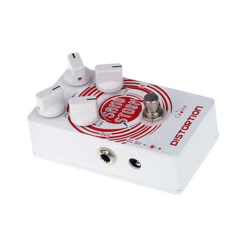 

Caline CP-27 Sand Storm Crunch Distortion Guitar Effect Pedal Aluminum Alloy Housing True Bypass