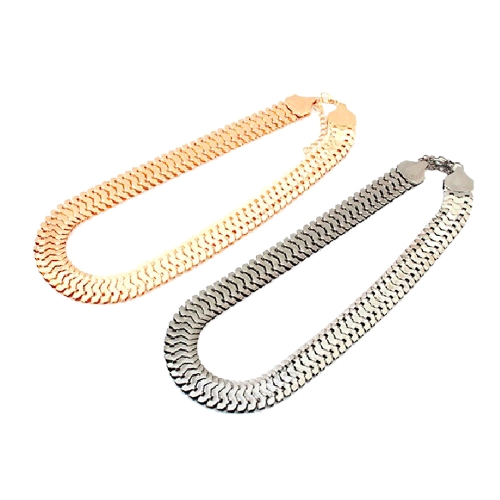 

Silver Filled Fish Scale Pendant Charming Necklace Fashion Jewelry Elegant Design