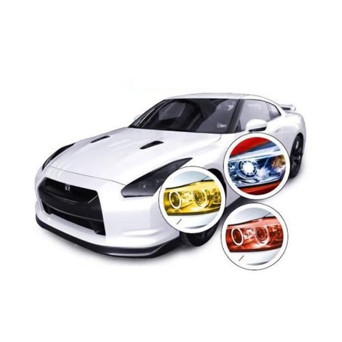 

120*30cm Auto Car Light Headlight Taillight Tint Vinyl Film Sticker Sheet Red