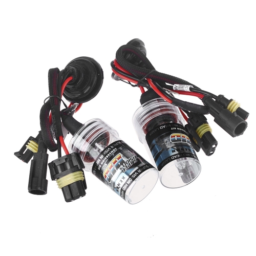 2pcs H11 35W 6000K HID Xenon lampes ampoule de rechange clair Conversion Kit voiture lampe phare