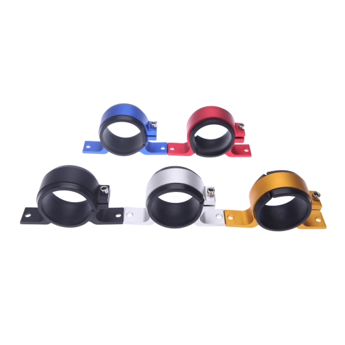 

58-60mm ID Fuel Pump Mounting Bracket Single Filter Clamp Cradle Black