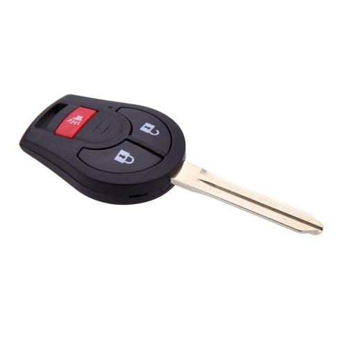 Testa remota chiave Keyless Entry Fob Fob di trasmettitore tutte in una lama integrale in bianco per Nissan