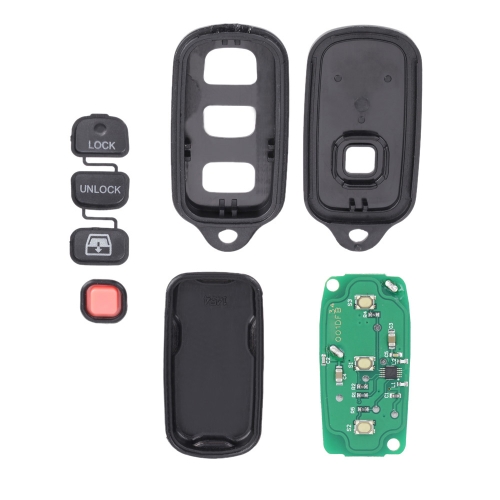 

New Replacement Keyless Entry Remote Key Fob for HYQ12BBX 3+1 Buttons