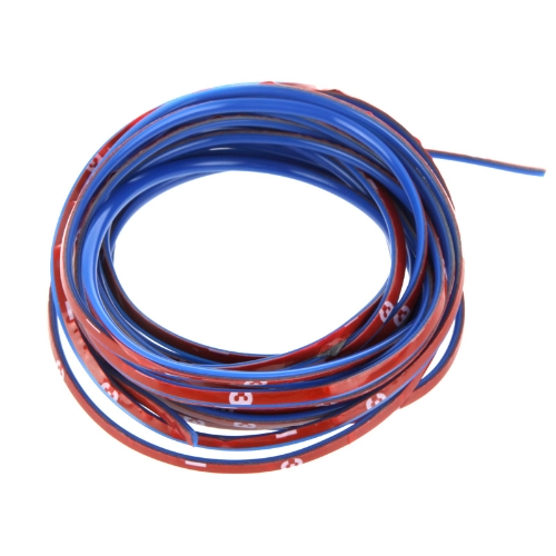 5M Auto Decoration Sticker Thread Car Interior Exterior Body Modify Decal Blue