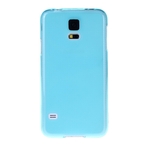 

TPU Защитный Задний Чехол Обложка Оболочка для Samsung Galaxy S5 i9600 Синий