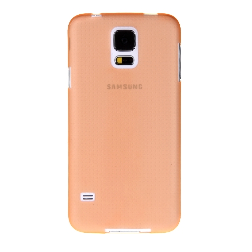 

Ультра-Тонкий PC Защитный Задний Чехол Обложка Оболочка для Samsung Galaxy S5 i9600 Оранжевый