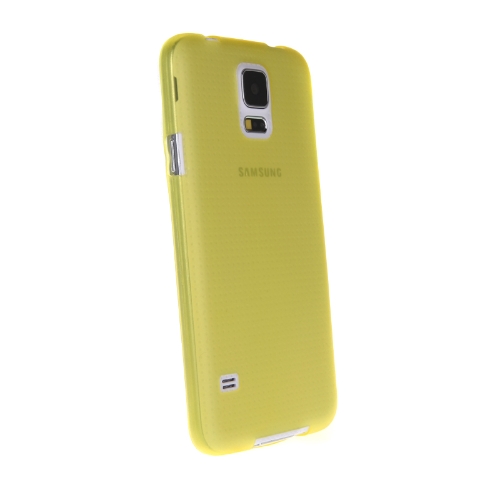 

Ultra-thin PC Protective Back Case Cover Shell for Samsung Galaxy S5 i9600 Yellow