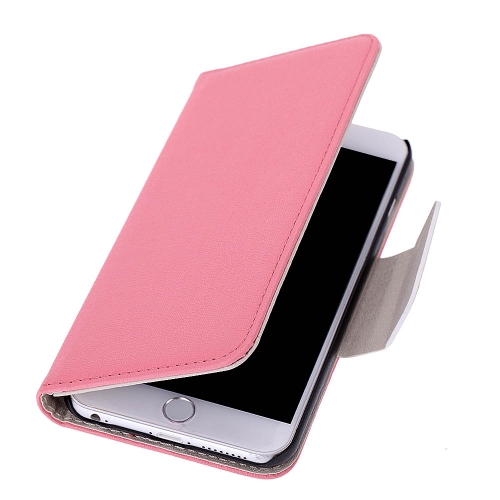 Lusso Flip PU Leather Hard portafoglio caso coprire martellata grano sacchetto Stand piegato Clip magnetica per Apple iPhone 6 Plus 5,5