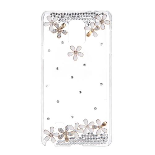 Ultrathin Lightweight Plastic Fashion Bling Bumper Shell Case Protective Back Cover for Samsung Note 4 N910