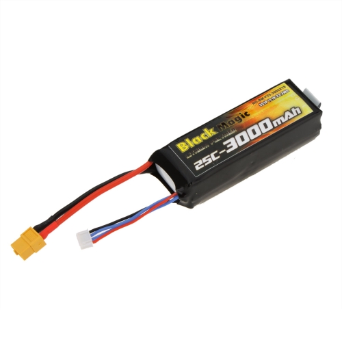 

Black Magic Upgrade Lipo Battery 11.1V 3000mah 25C XT60 Plug for DJI Phantom 1 FC40 DJI Flame Wheel F450 F550 FPV Quadcopter