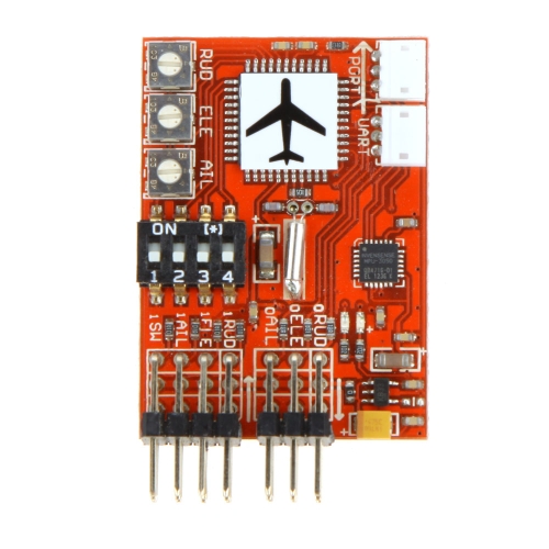 JCX-M6 M6 alta precisión vuelo controlador Digital gyro para RC aviones avión V-tail modelo avión FPV