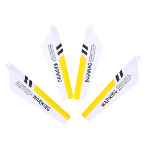 Syma Full Replacement Parts Set Spare Kit Head Cover Main Blades Balance Bar Etc for Syma S107G RC Helicopter Yellow