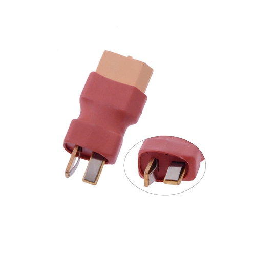 

5Pcs T Male Plug to XT60 Male Adapter for RC Helicopter Quadcopter LiPo Battery Plug Connector(LiPo Battery Plug Connector,T plug