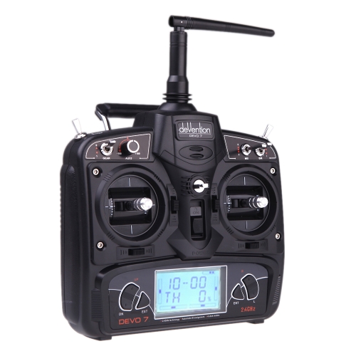 

Walkera DEVO 7 2.4G 7CH ЖК-экран Система радио-передатчик для RC Вертолет Самолет Модель 2 (Walkera передатчик, DEVO 7 2.4G 7CH пе