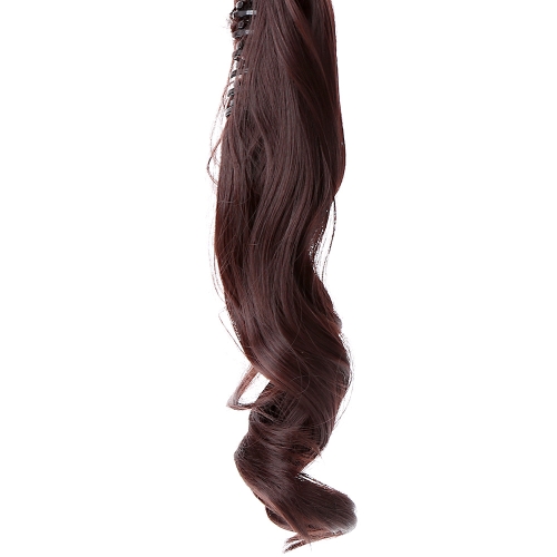 

Jaw Clip Long Wavy Pony Tail Ponytail Wig Hairpiece Hair Extension