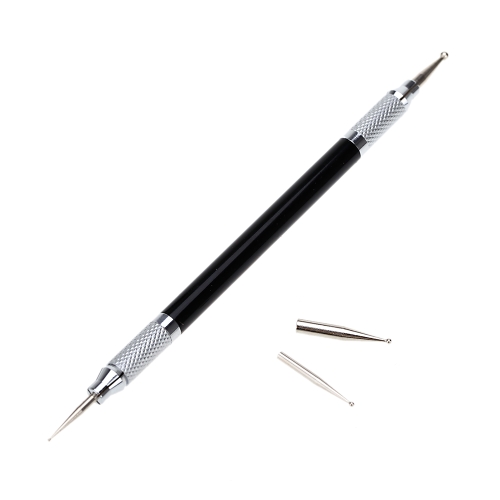 Professional Nail Art Dotting Pen Detachable Pen Heads Replacement Painting Tool