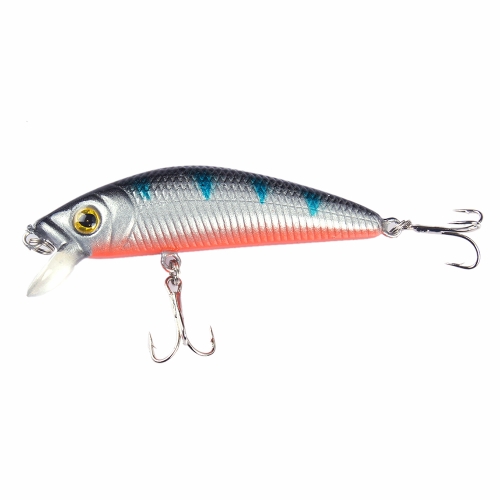 

8g Minnow 7 см жесткий Рыбалка приманки приманки Crank решать тройные крючки