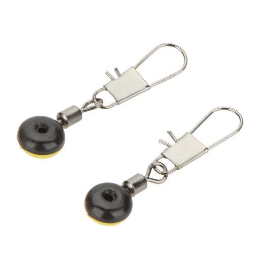 

20Pcs Space Beans Connector Rolling Swivel Fishing Float Accessories Tackle Fishing Supplies with Box Carry