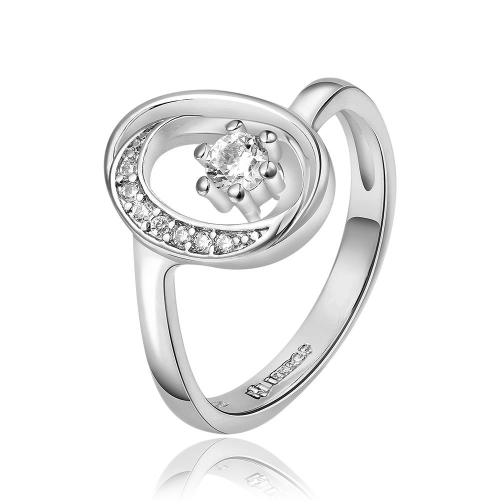 

R687-A Wholesale High Quality Nickle Free Antiallergic New Fashion Jewelry 18K Gold PlatedRing