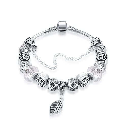 

Color Crystal Beads Europe Combined Bracelet