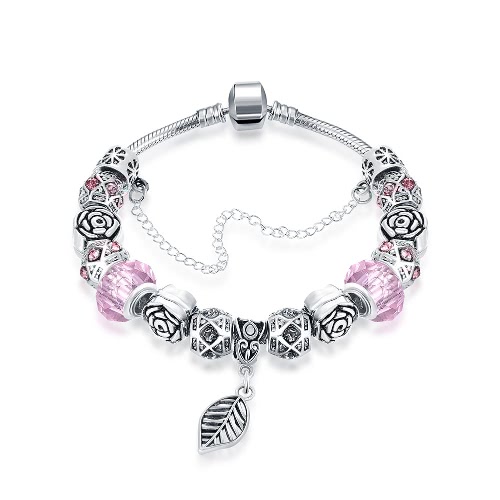 

Color Crystal Beads Europe Combined Bracelet