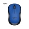 Logitech M220 Wireless Wifi Mouse Ergonomic Silent Mobile Computer Mouse with 2.4G Receiver Blue