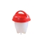 1pc Egglettes Egg Cooker Non Stick Silicone Hard Soft Maker Boiled Eggs without the Shell